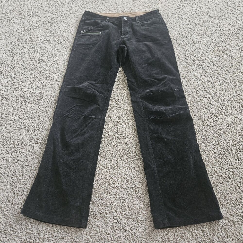 Kuhl Women's 6 Corduroy Pants Charcoal Black Outdoor Hiking